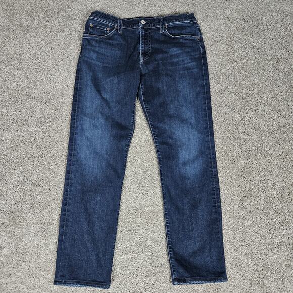 Citizens Of Humanity Jeans Mens 32x29 (Tag 34) Blue Gage Slim Straight Hemmed - Picture 1 of 15